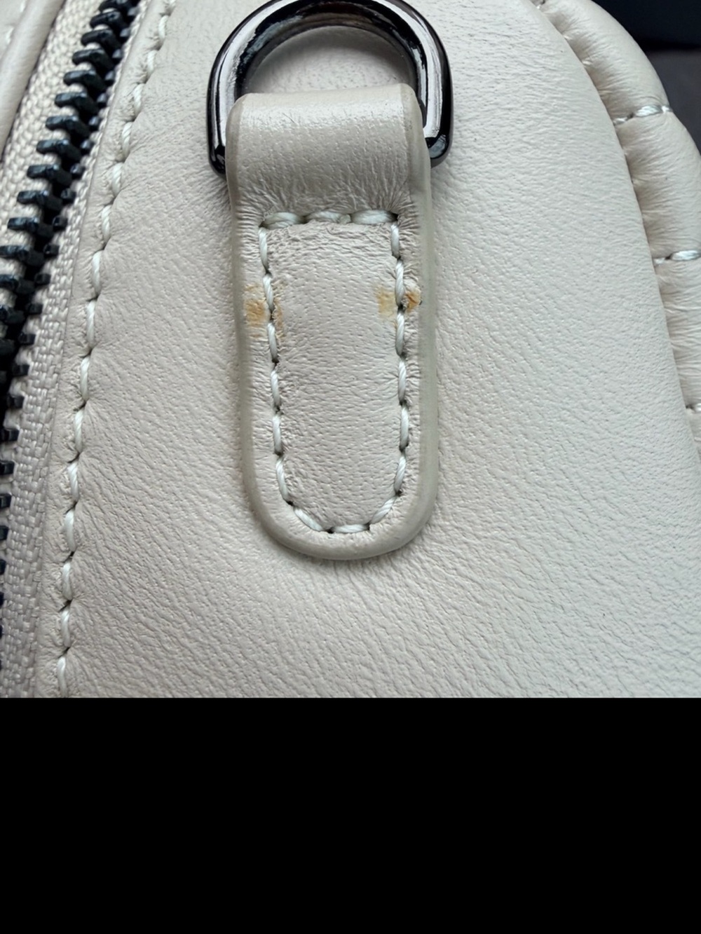 CELINE DION Vibrato Satchel Top Handle Cross Body Leather Purse NEW Retail $400 - Picture 6 of 14